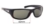 Sunglass Fix Replacement Lenses for Arnette Wolfman AN4137 - 62mm Wide 