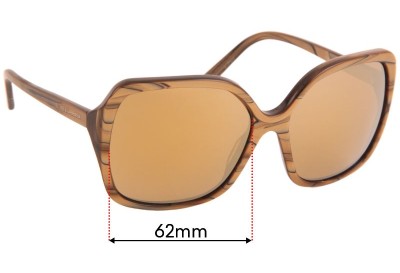 Dolce & Gabbana DG4049 Replacement Lenses 62mm wide 