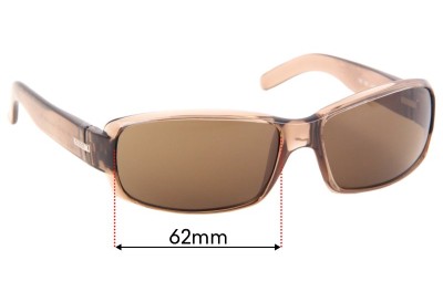 Gucci GG1445/S Replacement Lenses 62mm wide 