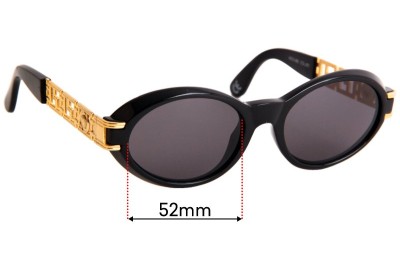 Versace MOD 486 Replacement Lenses 52mm wide 