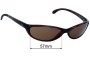 Sunglass Fix Replacement Lenses for Ray Ban RB4014 Raider - 57mm Wide 