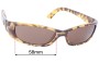 Sunglass Fix Replacement Lenses for Electric Digit - 58mm Wide 