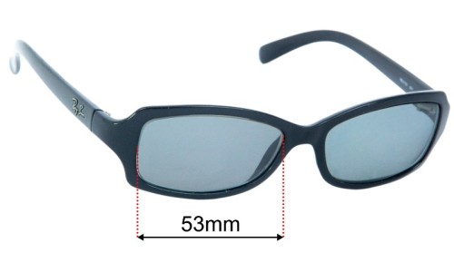 Ray Ban RB2130 Replacement Lenses 53mm wide 