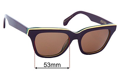 Childe RnB  Replacement Lenses 53mm wide 