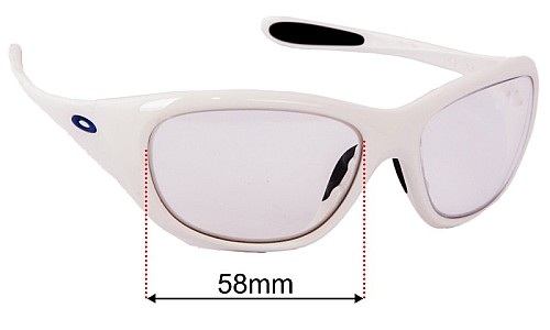 Oakley Disclosure Replacement Lenses 58mm wide 