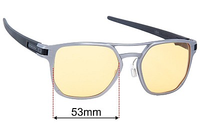 Oakley OO4128 Latch Alpha Replacement Lenses 53mm wide 