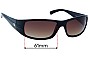 Sunglass Fix Replacement Lenses for Ray Ban RB4057 - 61mm Wide 