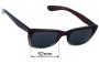 Sunglass Fix Replacement Lenses for Ray Ban RB4148 - 52mm Wide 