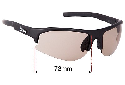 Bolle Bolt 2.0 (Large) Replacement Lenses 73mm wide 