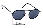 Sunglass Fix Lentes de Repuesto para Karl Lagerfeld KL Sun Rx 08 - 52mm Wide 