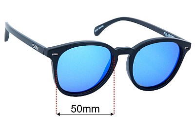 Sin Risky Business  Replacement Lenses 50mm wide 