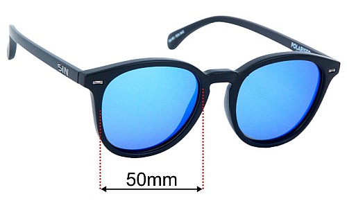 Sin Risky Business Replacement Lenses 51mm wide 