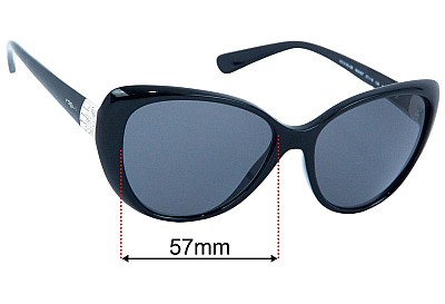 Vogue VO5193-SB Replacement Lenses 57mm wide 