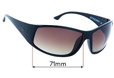 Stingray  Cobbler Lentes de Repuesto 71mm wide 