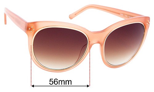 Chloe CE 690S Lentes de Repuesto 56mm wide 