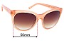 Sunglass Fix Lentes de Repuesto para Chloe CE 690S - 56mm Wide 