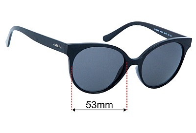 Vogue  VO5246-S Replacement Lenses 53mm wide 