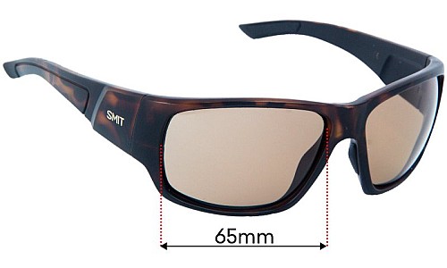 Smith Dragstrip/N Replacement Lenses 66mm wide 
