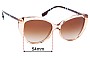 Sunglass Fix Replacement Lenses for Burberry B 4407 - 54mm Wide 