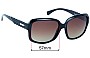 Sunglass Fix Ersatzgläser für Coach HC 8141 - 57mm Wide 