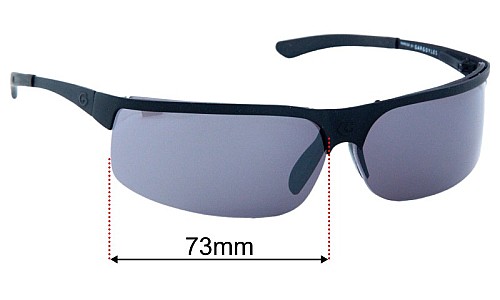 Gargoyles Warrior Replacement Lenses 73mm wide 