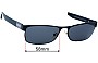 Sunglass Fix Replacement Lenses for Hugo Boss 0413/S - 58mm Wide 