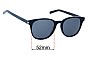 Sunglass Fix Replacement Lenses for Saint Laurent  SL 527 - 52mm Wide 