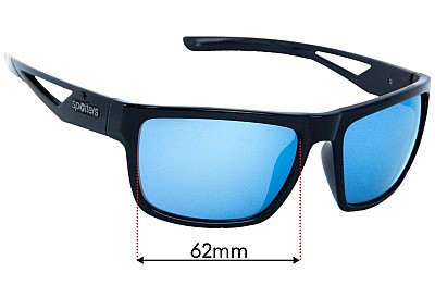 Spotters Morph Replacement Lenses 62mm wide 
