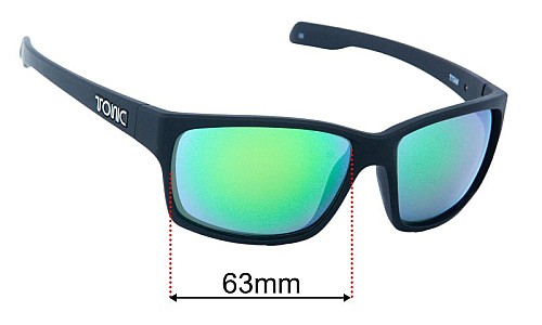 Tonic Titan Replacement Lenses 63mm wide 