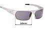 Sunglass Fix Replacement Lenses for Oakley Spike OA3131  - 64mm Wide 