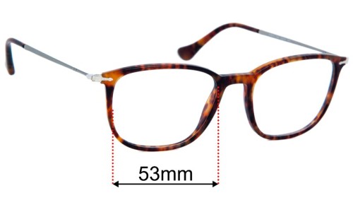 Persol 3146-V Replacement Lenses 53mm wide 