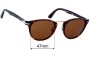 Sunglass Fix Replacement Lenses for Persol 3108-S - 47mm Wide 