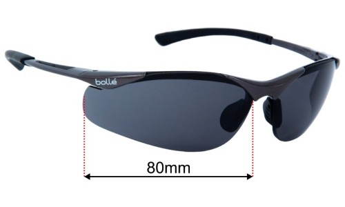 Bolle Sidewinder Replacement Lenses 80mm wide 