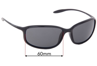 Serengeti Sestriere Replacement Lenses 60mm wide 