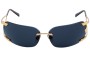 Versace MOD N86 Replacement Sunglass Lenses - Front View 