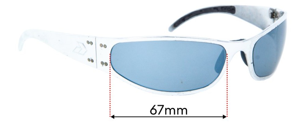 Gatorz Paul Jr Motorcycle 67mm Replacement Lenses - by Sunglass Fix