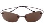 Serengeti Stratus Replacement Sunglass Lenses Front View 