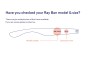 Ray Ban RW4004 Stories Wayfarer Replacement Model Check 