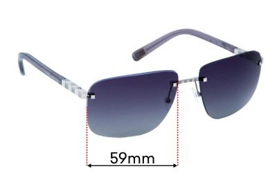  SFx Replacement Sunglass Lenses Compatible for Louis Vuitton LV  Drive Z2345W 69mm (Non-Polarized SFx Edge Black Gradient Hardcoat Pair) :  Clothing, Shoes & Jewelry