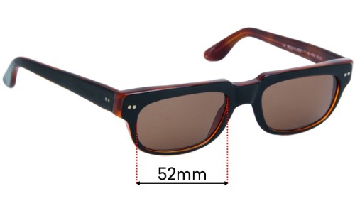 Sunglass Fix Replacement Lenses for Ralph Lauren Polo Unknown - 52mm Wide 