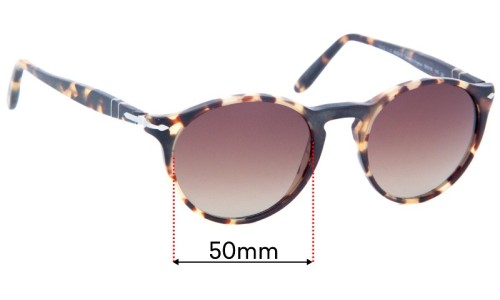 Persol 3092-S-M Replacement Lenses 50mm wide 