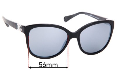 Dolce & Gabbana DG4258 Replacement Lenses 56mm wide 