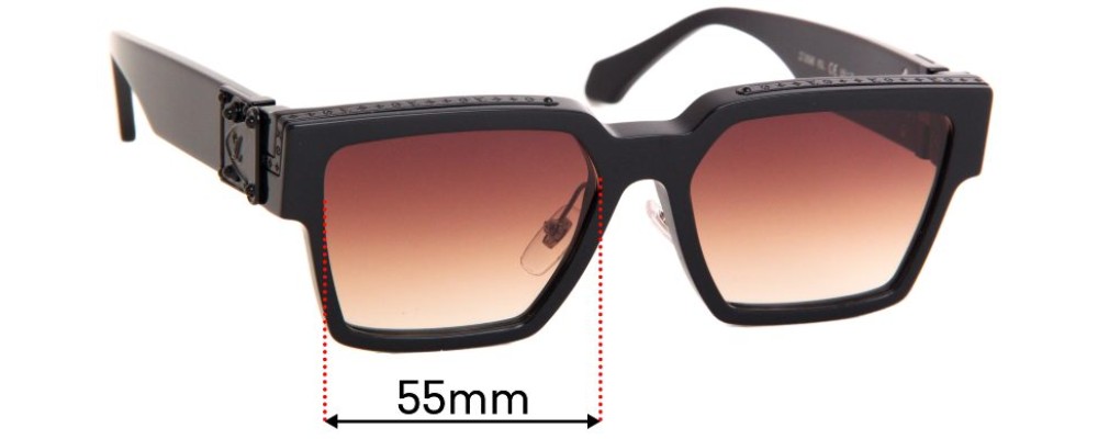 1.1 Clear Millionairers Sunglasses (Z1358E) - Men - 1749563963