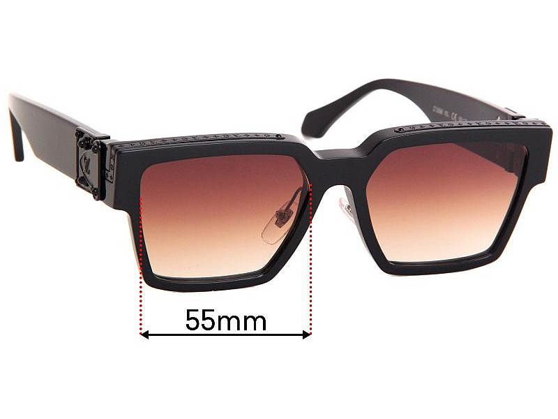 Louis Vuitton 1.1 Clear Millionaires Sunglasses (Z1358W, Z1358E)