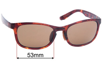 Maui Jim MJ431 Front Street Replacement Lenses 53mm wide 