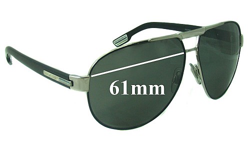 Sunglass Fix Replacement Lenses for Dolce & Gabbana DG2099 - 61mm Wide 