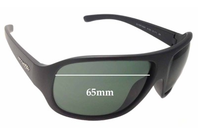 Arnette Alter Ego AN4125 Replacement Lenses 65mm wide 