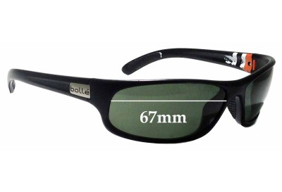 Bolle Anaconda 11772 Replacement Lenses 67mm wide 