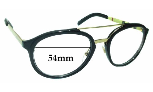 Sunglass Fix Replacement Lenses for Burberry B 4168-Q - 54mm Wide 