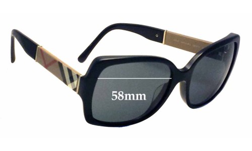 Burberry B 4160 Replacement Lenses 58mm 